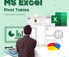 MS Excel seminaras - Pivot Tables efektyviai duomenų analizei