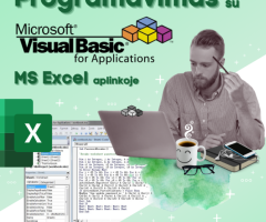 Programavimas su Visual Basic for Applications (VBA) MS Excel aplinkoje