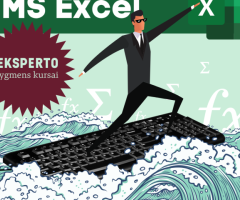 MS Excel: eksperto lygmuo pagal MOS sertifikavimo programą