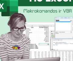 MS Excel seminaras: makrokomandos ir VBA