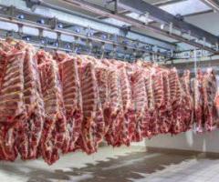 Darbas Danijoje – mėsos išpjaustymas fabrike