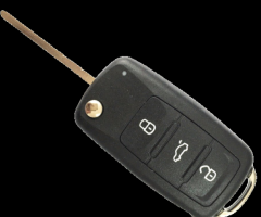 Trijų mygtukų rakto korpusas – skirtas Volkswagen, Seat, Skoda